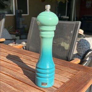 Trudeau Turquoise Pepper Mill